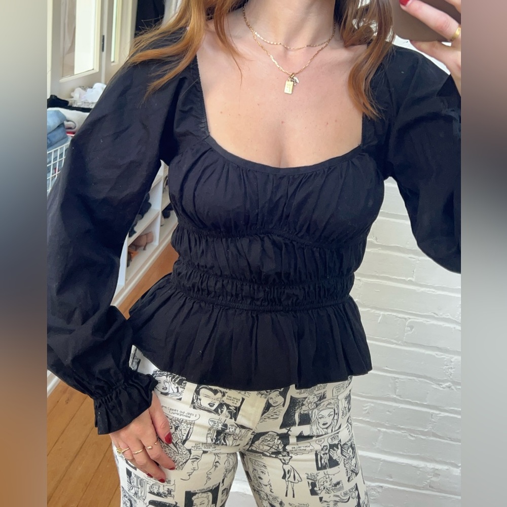 Few Moda Ruched Blouse